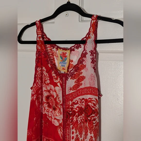 Johnny Was DORNAZ DRESS Silk Maxi Dress - Picture 4 of 5